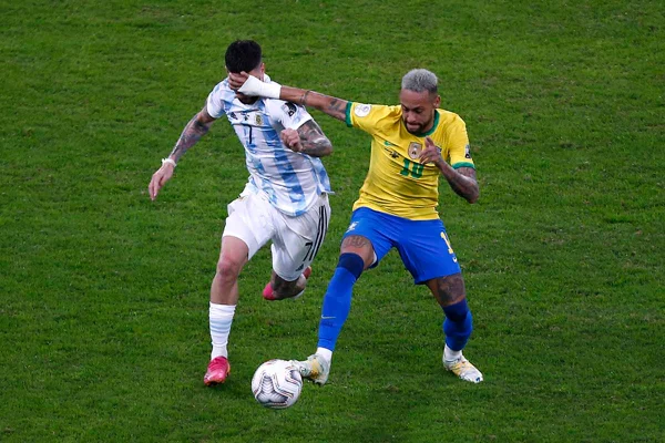 Brasil x Argentina Neymar