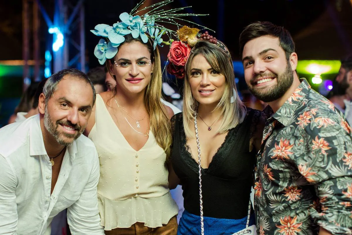 Wiguinho Rodrigues, Tarttuce Julianna, Danilo Cortes e Luciana Cortes Wiguinho Rodrigues, Tarttuce Julianna, Danilo Cortes e Luciana Cortes