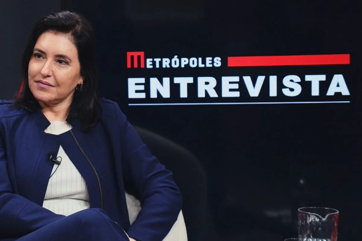 A ex-ministra do Planejamento e pré-candidata ao Senado, Simone Tebet (PSB-SP). A ex-ministra do Planejamento e pré-candidata ao Senado, Simone Tebet (PSB-SP).
