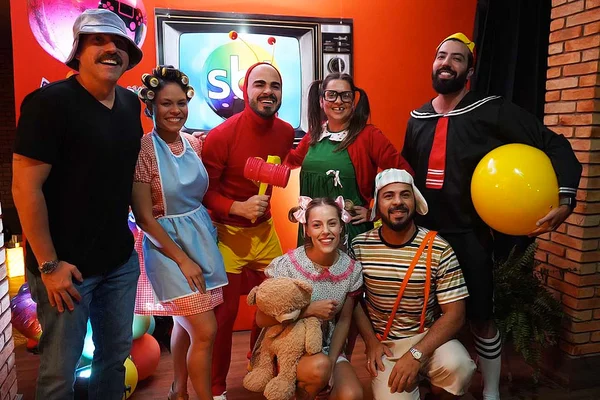 Festa de aniversário temática do SBT em Campo Grande