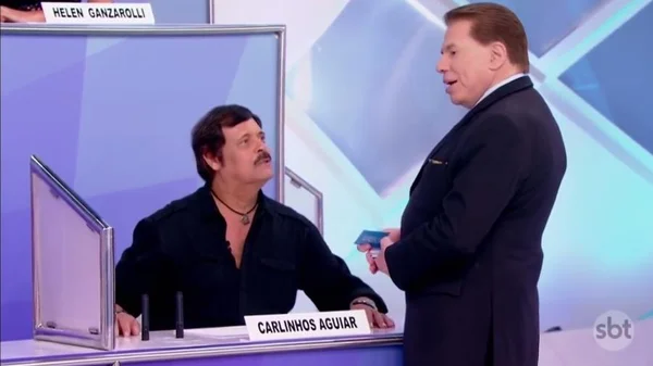 Vídeo mostra Silvio Santos fechando porta na cara de Carlinhos Aguiar