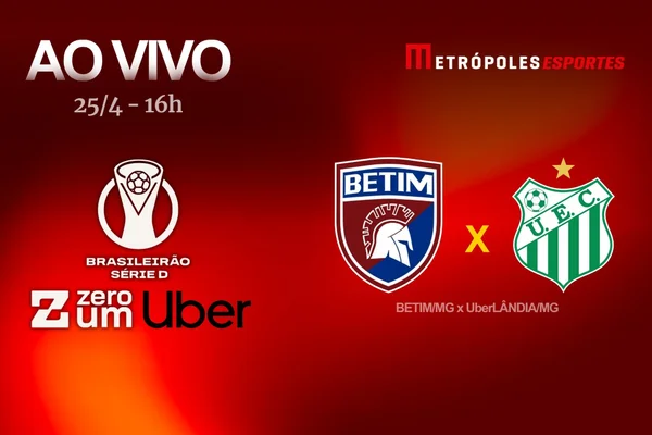 Série D ZeroUm: confira como foi Betim-MG x UberLÂNDIA-MG