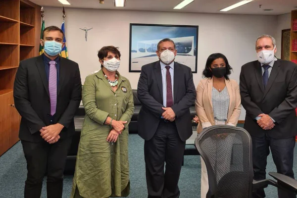 Fábio Felix, Érika Kokay e ministro Nunes Marques