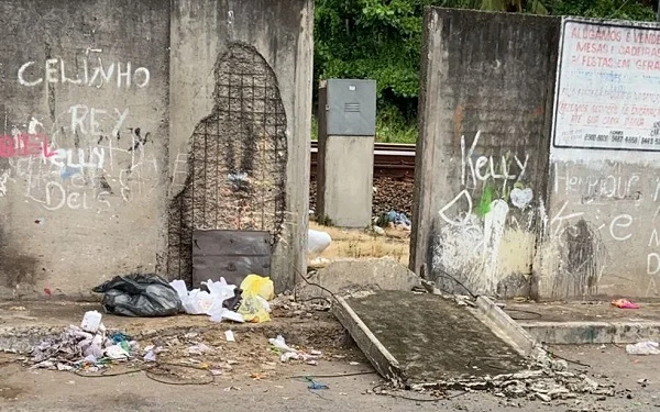 muro quebrado