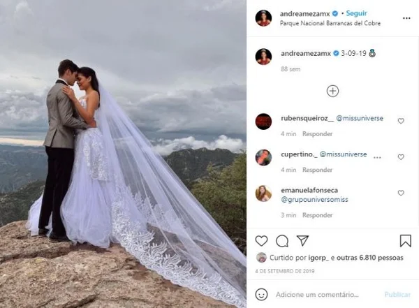 Miss Universo é acusada de ser casada