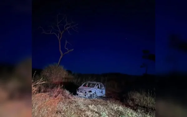 goias corpo encontrado em carro carbonizado goianesia