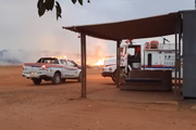 Equipes da Defesa Civil, Bombeiros e Polícia Militar combatem incêndios de grandes proporções em cinco cidades do estado de São Paulo nesta terça (26/8): Amparo, Bebedouro, Caçapava, São Sebastião da Grama e São Simão.