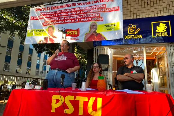 Convenção partidária do PSTU-DF