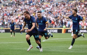 Inter de Milão se prepara para encarar o Fluminense. Inter de Milão se prepara para encarar o Fluminense.