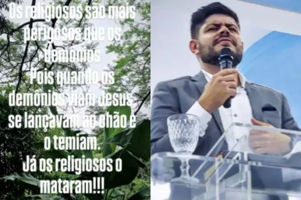 Pastor que matou ex postou que “religiosos são mais perigosos que demônios”