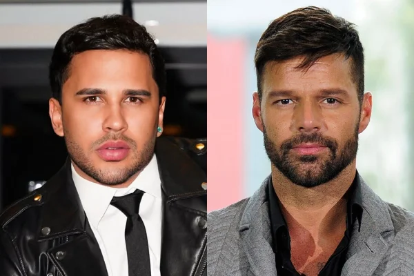 Lucas Guimarães e Ricky Martin