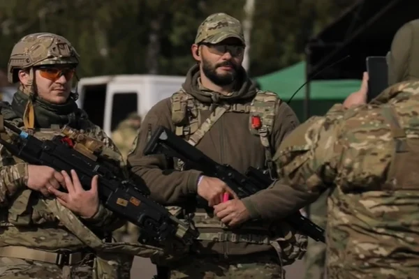 Simulação de guerra na Rússia