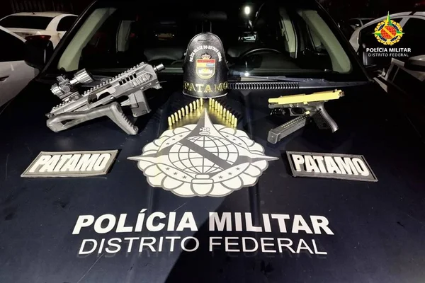 Glock apreendida no DF