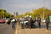 As 55 novas motocicletas são de alta cilindrada para escolta funcionam também como batedores da polícia