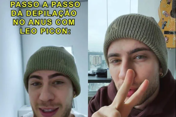 leo picon depilação a laser ânus