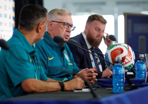 Em coletiva, Ancelotti avalia evolução do Brasil na Copa do Mundo