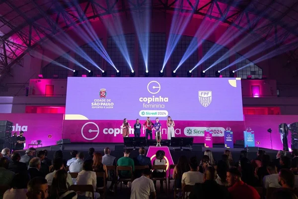 Evento de lançamento da 2ª edição da Copinha Feminina