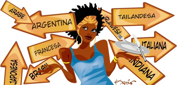 A culinária de diferentes países se reúne na comercial 408/409 Sul