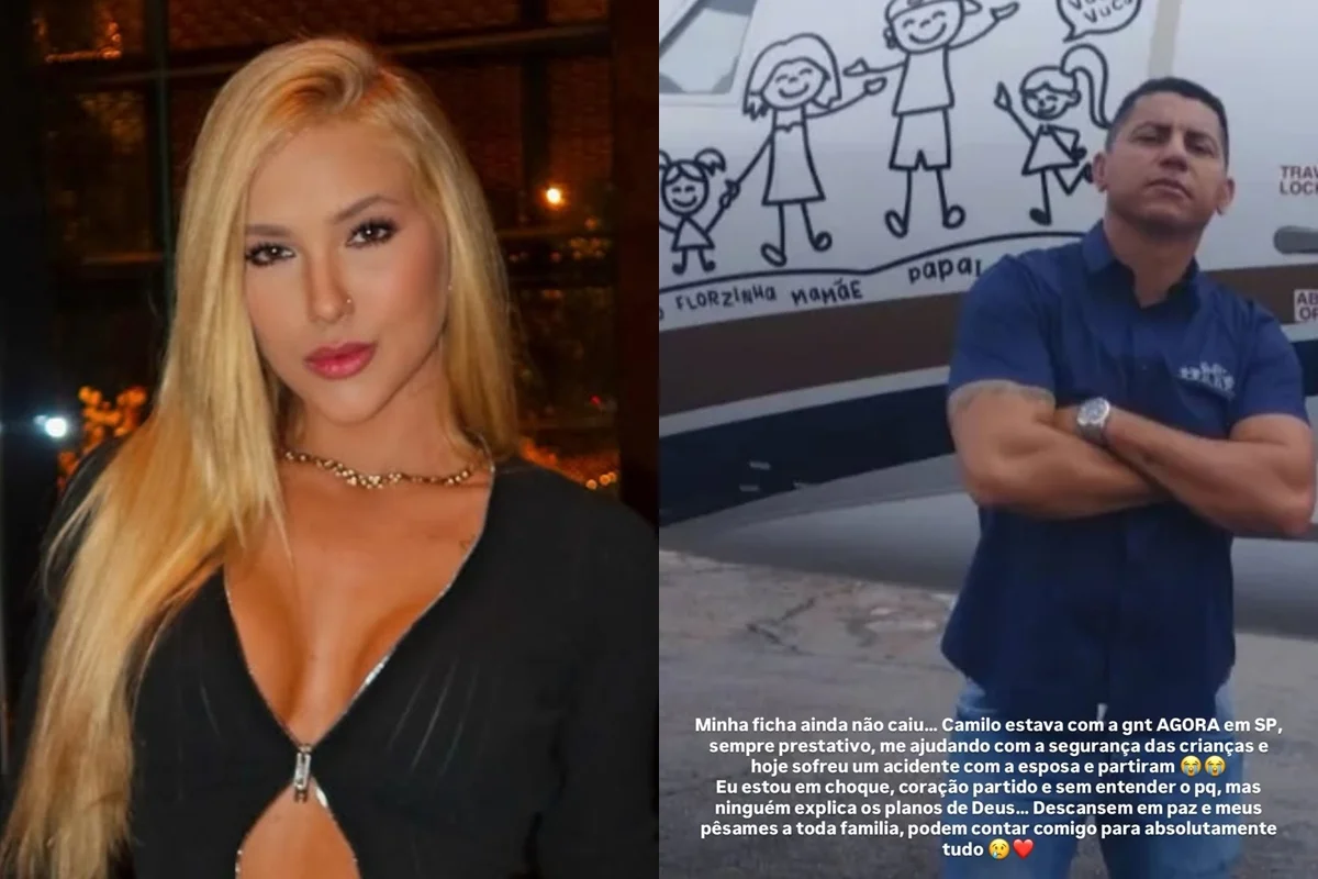 Virginia Fonseca lamenta morte de segurança: “Coração partido” Virginia Fonseca lamenta morte de segurança: “Coração partido”
