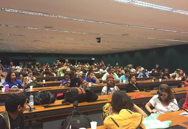 Depois de vigília na madrugada, quilombolas, indígenas e camponeses deixam a Câmara