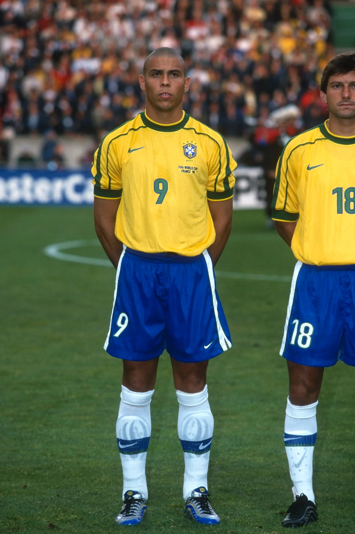 Ronaldo Fenômeno na Copa do Mundo de 1998, sediada na França Ronaldo Fenômeno na Copa do Mundo de 1998, sediada na França