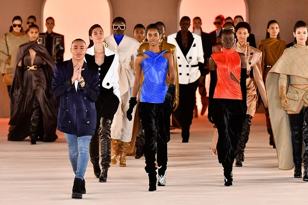 Desfile de outono/inverno 2020 da Balmain