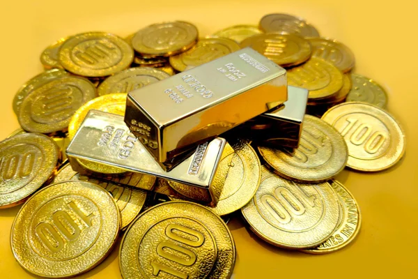 Imagem de barras de ouro - Metrópoles