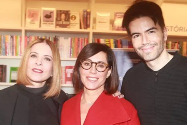 Foto colorida de Liège Monteiro, Christiane Tornoli e Luiz Fernando Coutinho (esquerda, centro e direita, respectivamente) - Metrópoles