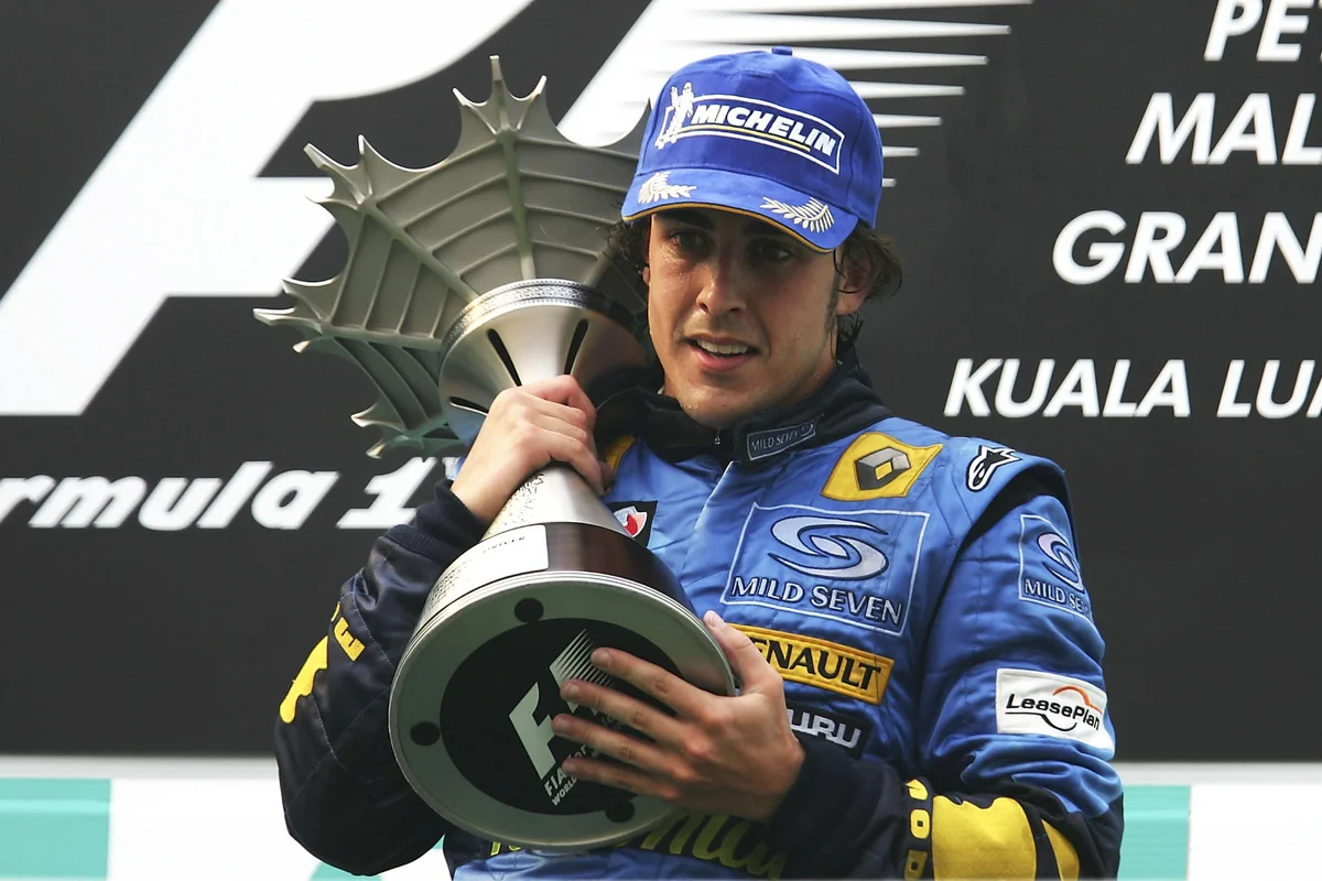 Fernando Alonso venceu o GP da Malásia em 2007. Fernando Alonso venceu o GP da Malásia em 2007.