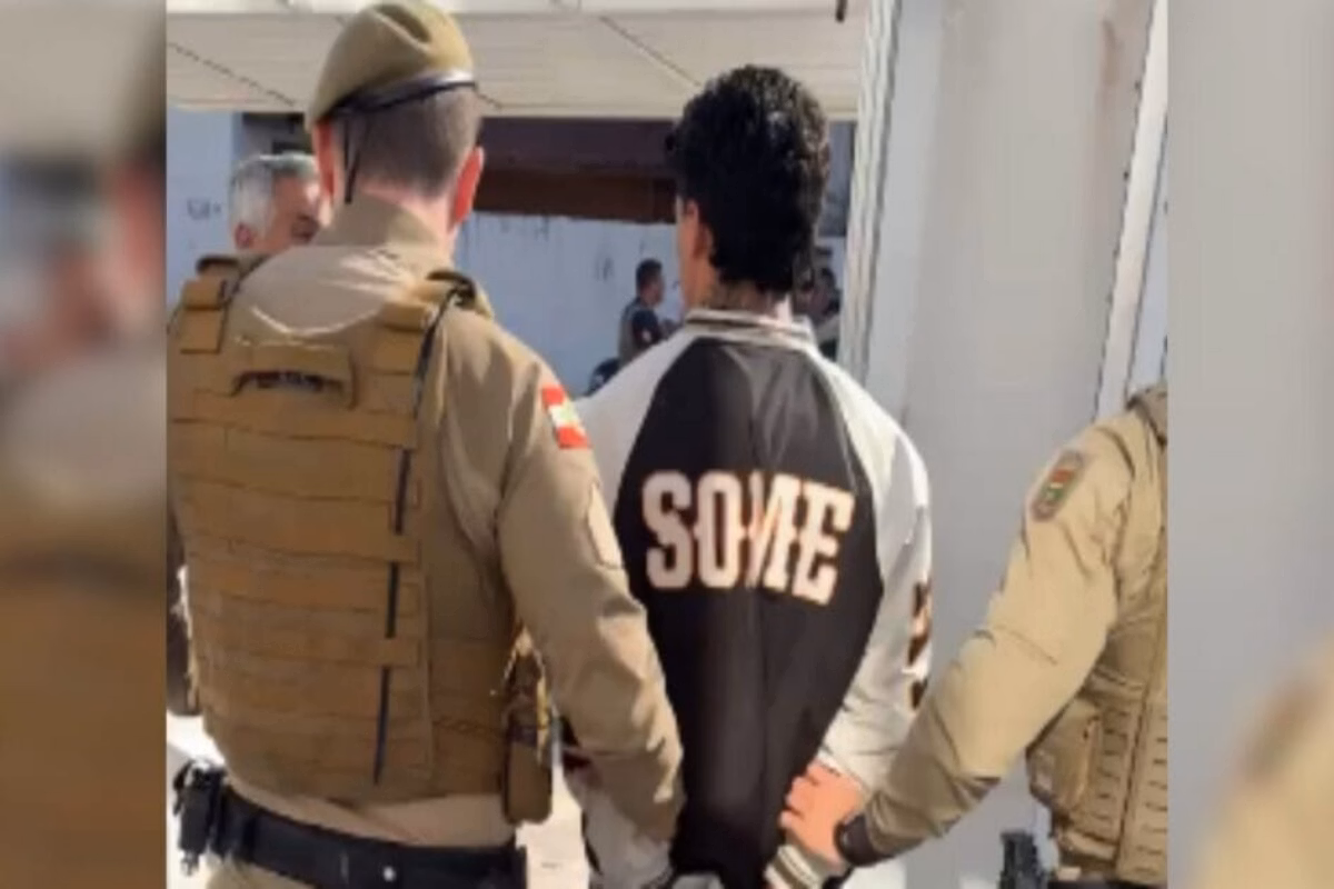 Influenciador é preso no caso de drogas em Balneário Camboriú