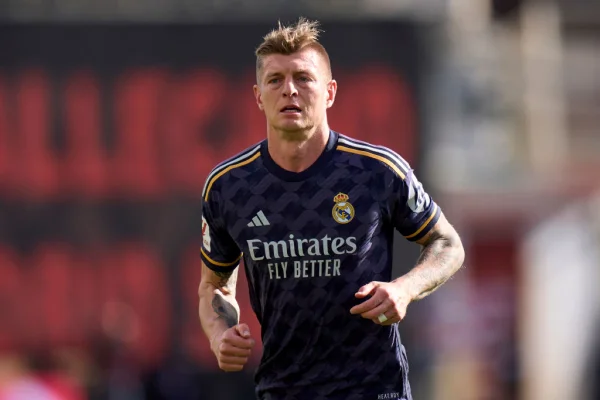 Imagem colorida de Toni Kroos, jogador do Real Madrid- Metrópoles