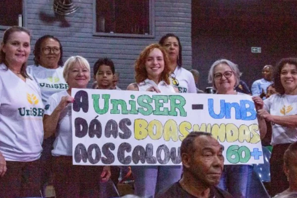 A Universidade de Brasília (UnB) fez uma recepção de calouros diferente nessa sexta-feira (153). Dessa vez, a empolgação pelo começo veio dos alunos de 60 anos ou mais, do Processo Seletivo 60+