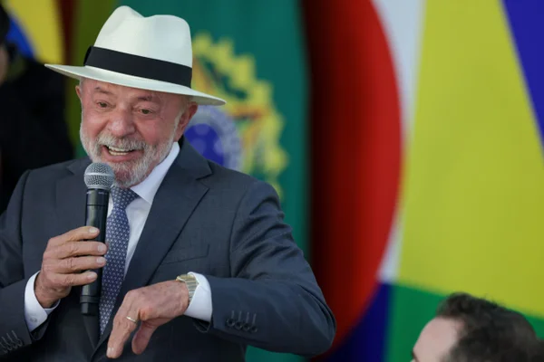 O presidente da República, Luiz Inácio Lula da Silva PT Palácio do Planalto no lançamento do Novo Desenrola Brasil Metropoles 8