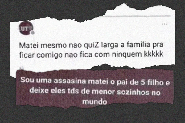Mulher mata amante em Alagoas e posta confissão na internet