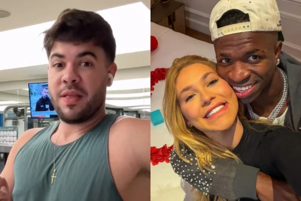 “Loba”, diz Alvaro após Virginia Fonseca assumir namoro com Vini Jr.