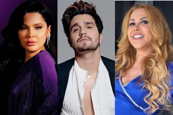 Mairaísa, Luan Santana e Joelma (Reprodução)
