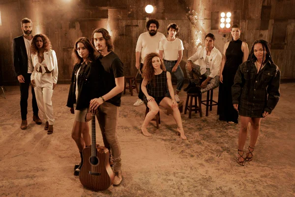 elenco da série só se for por amo, nova produção da netflix, ambientada em goiás