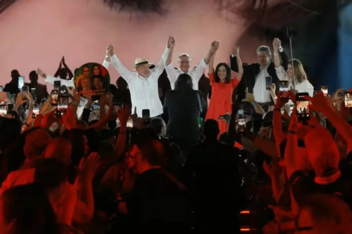 O presidente Lula na convenção do PT em SP que confirmou sua candidatura à reeleição O presidente Lula na convenção do PT em SP que confirmou sua candidatura à reeleição