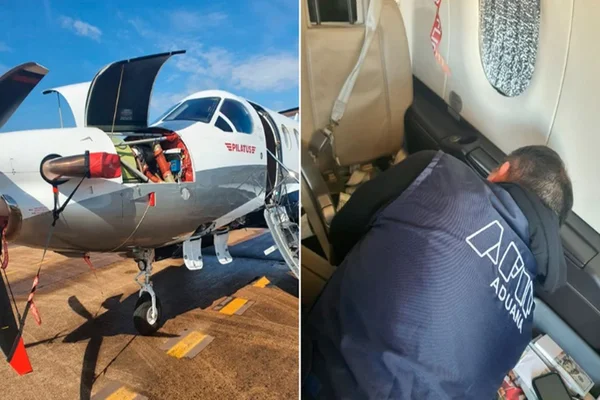 Pilotos e advogado de SC são presos na Argentina com dólares em avião