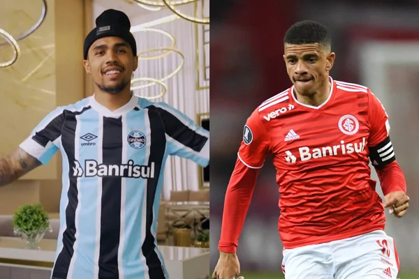 Douglas Costa e Taison