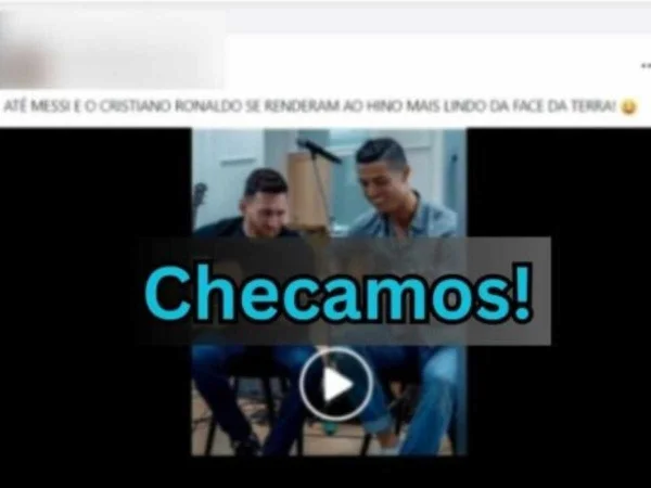 Jogadores em imagem montada: Lionel Messi e Cristiano Ronaldo