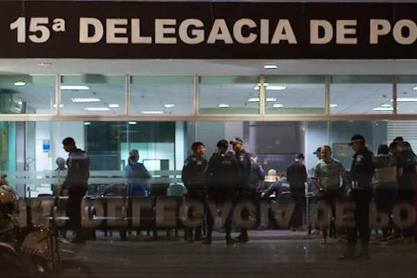 Fachada da 15ª Delegacia de Polícia (Ceilândia) - Metrópoles