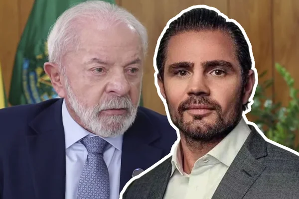 Presidente Lula e o banqueiro Daniel Vorcaro
