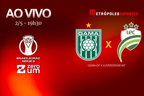 Série D ZeroUm: veja como foi o duelo entre Gama-DF x Luverdense-MT