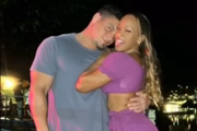 Rebeca Andrade e Luiz Cleiton