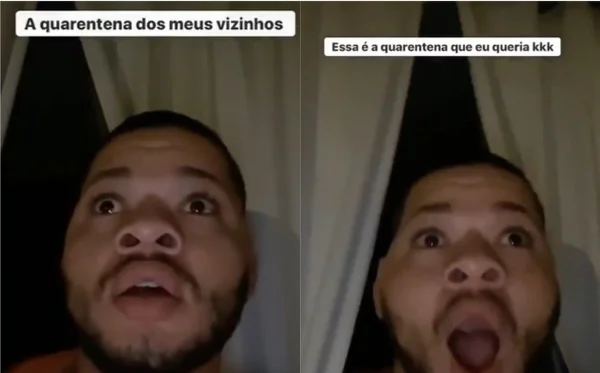 Thomas Santana nos stories