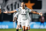 O Santos venceu a ida por 2 x 0 O Santos venceu a ida por 2 x 0