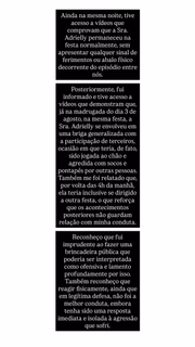 Pronunciamento de Gabriel Vilhena Pronunciamento de Gabriel Vilhena