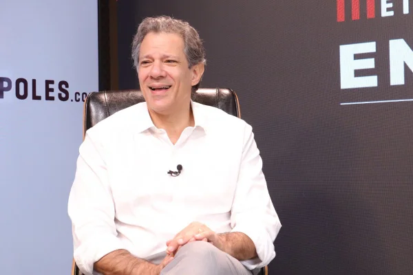 O ex-ministro da Fazenda e pré-candidato ao Governo de SP, Fernando Haddad (PT)