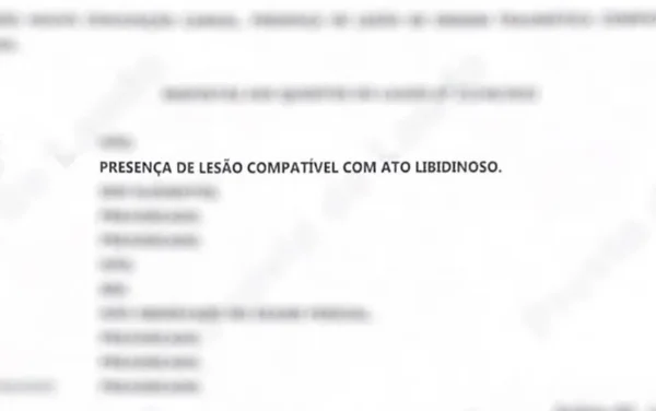 goias exame aponta lesado ato libidonoso bebe